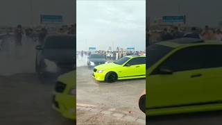 Mercedes AMG C63 Donuts ytshorts automobile [upl. by Ainatnas]