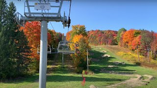 Downhill Mountain Biking At Greek Peak Bike Park  Cortland NY [upl. by Etnecniv]