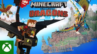 Minecraft Dreamworks How to Train Your Dragon DLC  Official Trailer [upl. by Roanne]