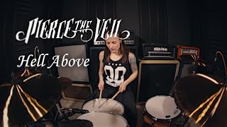 Pierce the Veil  Hell Above drum cover by Vicky Fates [upl. by Herrmann524]