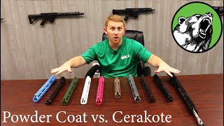 Powder Coat vs Cerakote ComparisonGuide Add Some Color to Your Arsenal [upl. by Liatris]