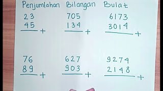 Belajar Matematika SD  Penjumlahan Bilangan Puluhan Ratusan dan Ribuan [upl. by Ransome37]