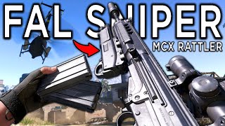 FAL Sniper amp Clean House M13  DSA SA58 SPR amp MCX RATTLER in Modern Warfare 2019 Gameplay [upl. by Elrahc]