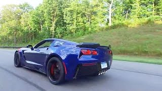 Chevrolet Corvette C7 Grand Sport Test Drive [upl. by Canon]