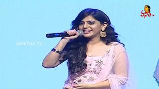 Simran Pareenja Superb Speech  Kirrak Party Pre Release Event  Nikhil  Samyuktha  Vanitha TV [upl. by Irvin]