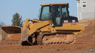 Playing With A Caterpillar Track Loader CAT 951 [upl. by Edlin]