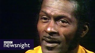 Chuck Berry The first great poet laureate of rock n roll 2006  Newsnight Archives [upl. by Conger218]