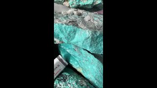 bluegreenish 100 natural original genuine turquoise material turquoise rough mass quantity [upl. by Edelson153]