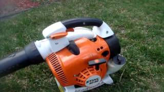 In Depth Review of the Stihl BG55 and BG86 Handheld Leafblowers [upl. by Harihat]