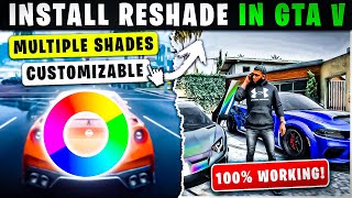 How to Install Reshade in GTA 5  2024  Quick amp Easy Guide [upl. by Ilsa]