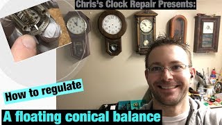 How to regulate conical floating balance wheel [upl. by Esina689]