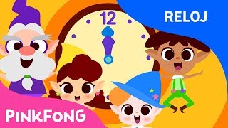 ¿Qué Hora Es1  Reloj  Pinkfong Canciones Infantiles [upl. by Akkim794]