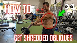 How To PROPERLY Landmine Oblique Twist For Shredded Abs [upl. by Kcerred881]