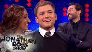 Shazia Mirza Tests Taron Egerton’s Brazil Knowledge  Unlikely Friendships  The Jonathan Ross Show [upl. by Nerrej]