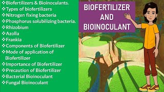 Biofertilizer and Bioinoculant [upl. by Yneffit]