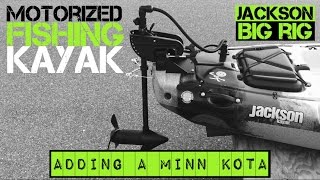 Motorized Fishing Kayak Jackson Big Rig 2015 [upl. by Ayamat]