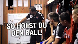 Fußballtaktik ⚽️ 4 2 2 vs 4 1 4 1 ⚽️ Taktiktraining mit Fussballtrainer Manuel Baum [upl. by Eelyrag617]