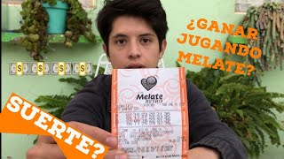 ¿COMO JUGAR MELATE Ganar y ser millonario¿pronósticosLOTERIA [upl. by Kaylil]