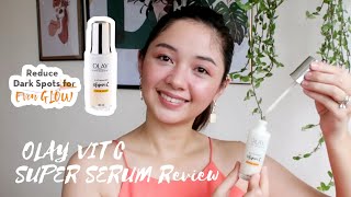 Olay Niacinamide  Vitamin C Super Serum 1st Impression Review [upl. by Lenra]