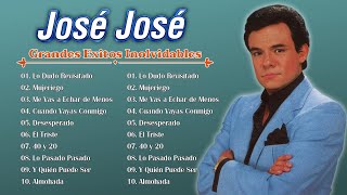 Jose Jose Mix Exitos  Las canciones más románticas de José José  Full Album Jose Jose [upl. by Lohrman]