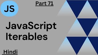 What are JavaScript Iterablesarvindprogramming [upl. by Aiva]