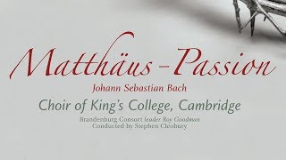 JS Bach Matthäus Passion [upl. by Us]