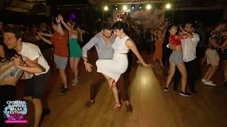 Marco amp Federica  Salsa social dancing  Croatian Summer Salsa Festival 2023 [upl. by Toll]