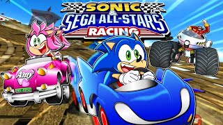 🌟 ALLSTAR  Sonic amp Amy Play quotSonic amp SEGA AllStars RACINGquot [upl. by Nnyla427]