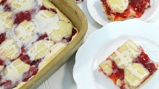 Cherry Bars Recipe  Cherry Pie Filling Dessert  RadaCutlerycom [upl. by Fina623]