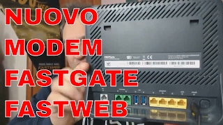 Modem FastGate Fastweb Recensione [upl. by Ylrebmyk76]