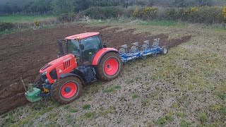 KUBOTA ON EX OVERUM PLOUGH IS SHE FIT FOR IT [upl. by Suoivatra]