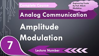 Amplitude Modulation Definition Basics Derivation Frequency Response amp Waveforms Explained [upl. by Hahnert253]