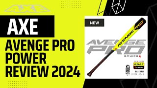 2024 USSSA Axe Avenge Pro Power Baseball Bat Review [upl. by Aelc695]