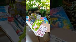 Stationery haul stationeryhaul shortvideo artsupplies haul colours stationery shorts diy [upl. by Ltney]