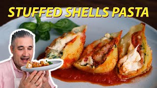 How to Make STUFFED SHELLS PASTA Like an Italian [upl. by Cacia]