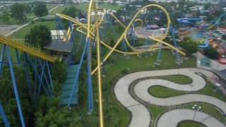 Chang Front Row onride POV Six Flags Kentucky Kingdom [upl. by Winifield]