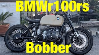 BMW r100rs bobber custom 【車両紹介】MOTORFORCE [upl. by Laney]