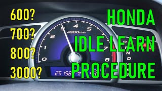 Honda 35 Liter Idle Air Control Valve Replacement [upl. by Wenda]