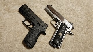 Wilson Combat Professional vs Sig P320 Compact 45acp [upl. by Michelle]