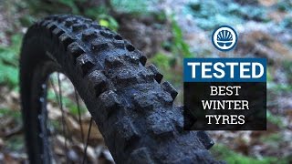 MTB Winter Tyre Mega Test  10 Winter Tyres Tested amp Rated [upl. by Htebarual530]