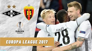 Rosenborg  Vardar Skopje 31  Europa League 201718 [upl. by Wadsworth]