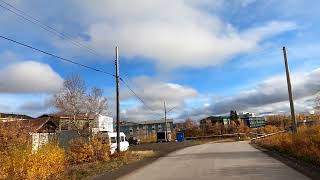 Driving Around Inuvik NT Canada [upl. by Lemra]