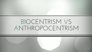 Anthropocentrism vs Biocentrism Explainer [upl. by Nagel]