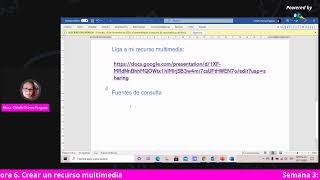 Actividad integradora 6 Crear un recurso multimedia [upl. by Nalyak]