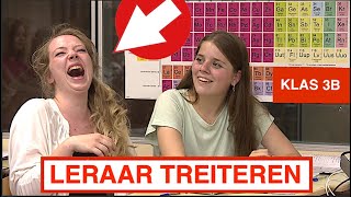 LERAAR KAN GEEN ORDE HOUDEN EN LOOPT DE KLAS UIT [upl. by Goss973]