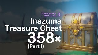 All 358 Inazuma Chests Location Version 20  Genshin Impact The ONE AND ONLY GUIDE YOU EVER NEED [upl. by Llertnac]