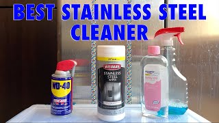 How to Clean Best Stainless Steel Appliances Cleaner [upl. by Manning]