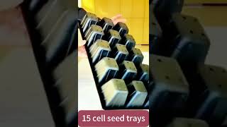 Cheap 15 Cell Seedling Trays for Cuttings seedlingtrays seedstarting [upl. by Sidwell]