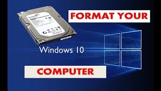 How to format your PC and Clean Install Windows 10 Use bootable USBDVD [upl. by Delmore790]