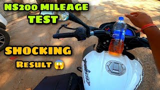 NS200 Mileage Test 2023 shocking result 😱 Highest Mileage Test claimed on youtube [upl. by Anirrak962]